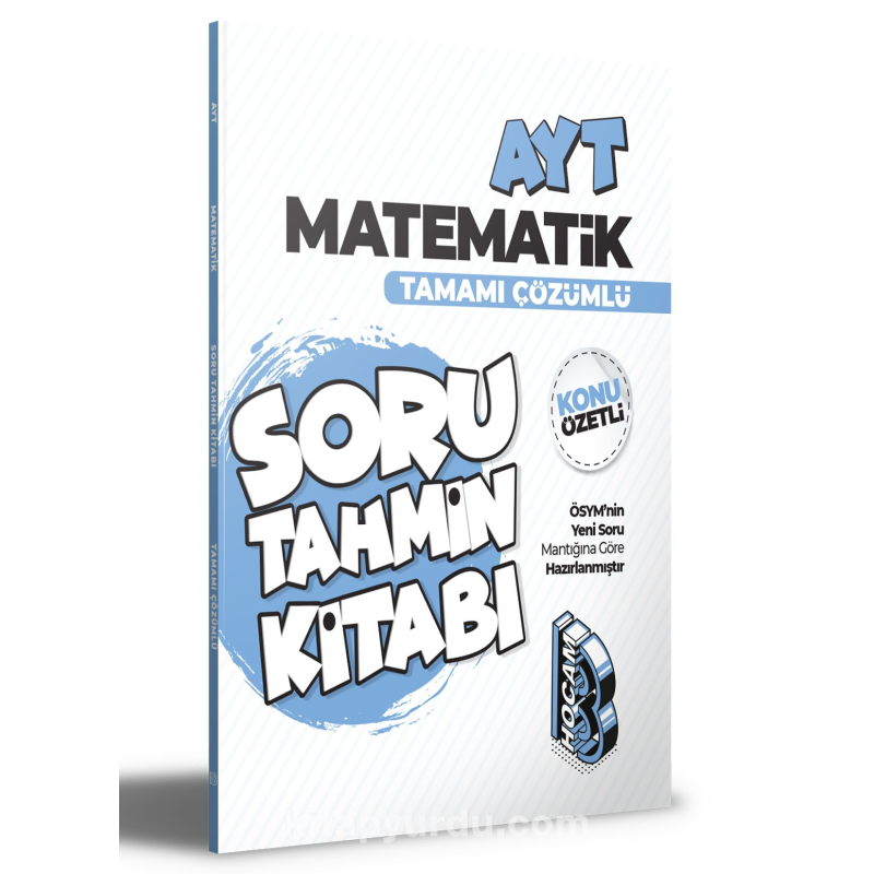AYT Matematik Tamamı Çözümlü Soru Tahmin Kitabı