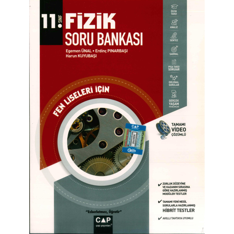 11. Sınıf Fen Lisesi Fizik Soru Bankası Çap Yayınları