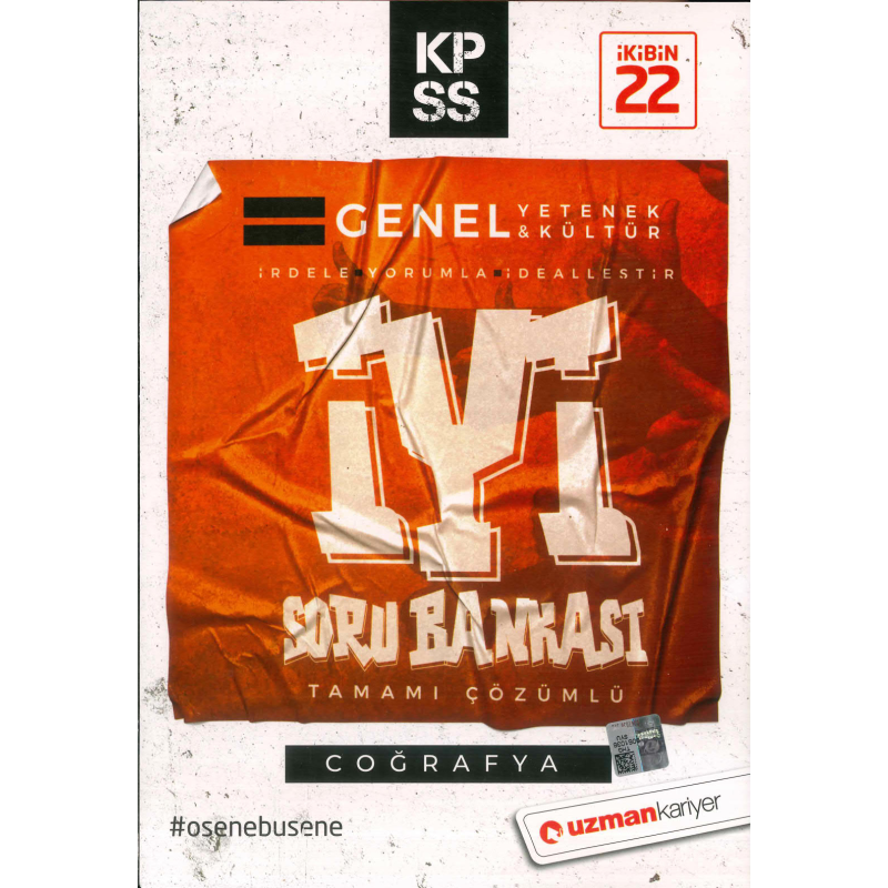 GY GK COĞRAFYA İYİ ÇÖZÜMLÜ SORU BANKASI