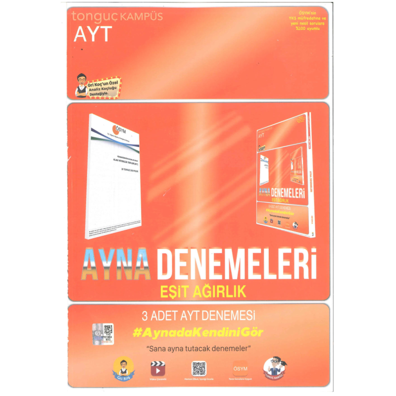 AYT Ayna Denemeleri Eşit Ağırlık