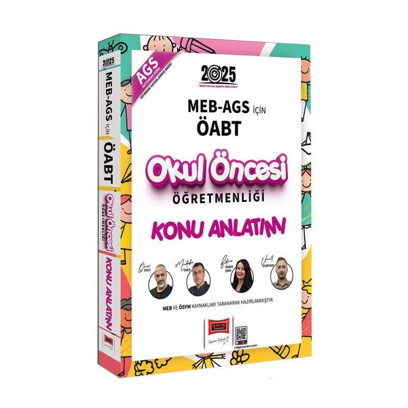 2025 MEB AGS İçin ÖABT Okul Öncesi Öğretmenliği Konu Anlatımı Yargı Yayınları