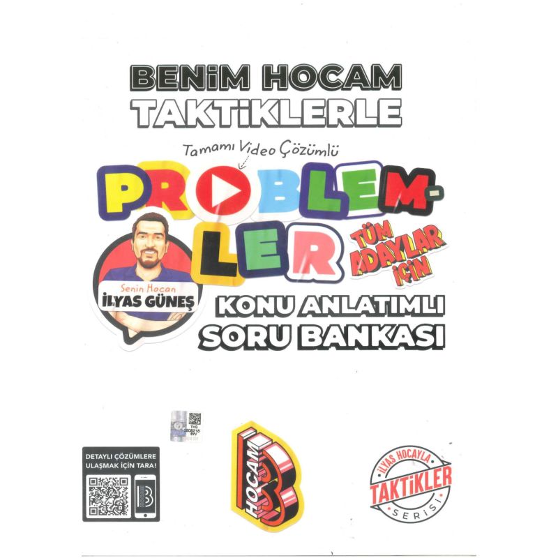 Tüm Adaylar İçn Taktiklerle Problemler Konu Anlatımlı Soru Bankası