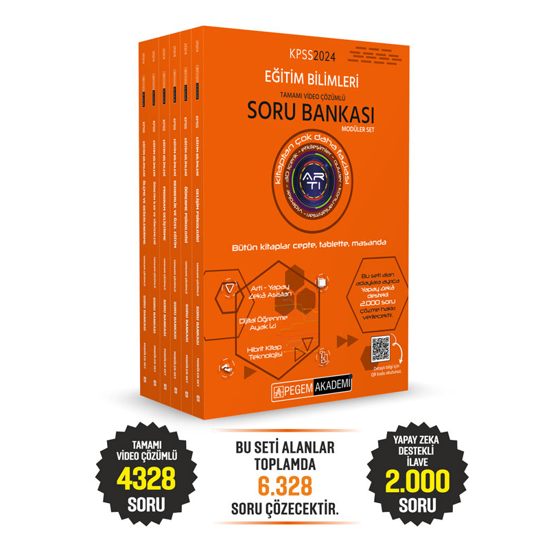 Ölçme ve Değerlendirme Tamamı Video Çözümlü Soru Bankası Modüler Set