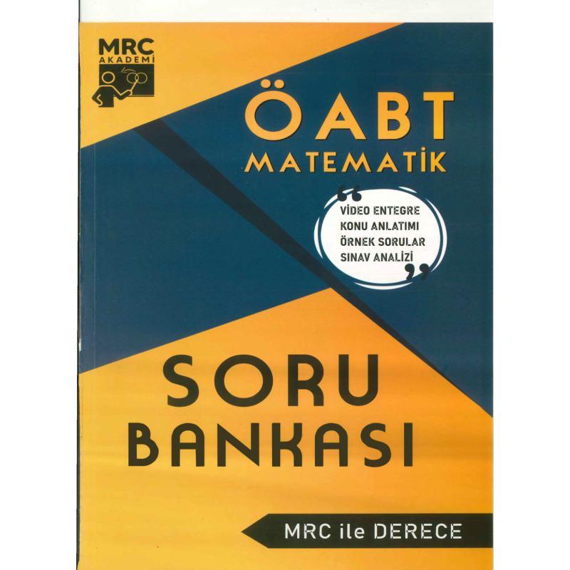 ÖABT İLKÖĞRETİM MATEMATİK SORU BANKASI MRC İLE DERECE