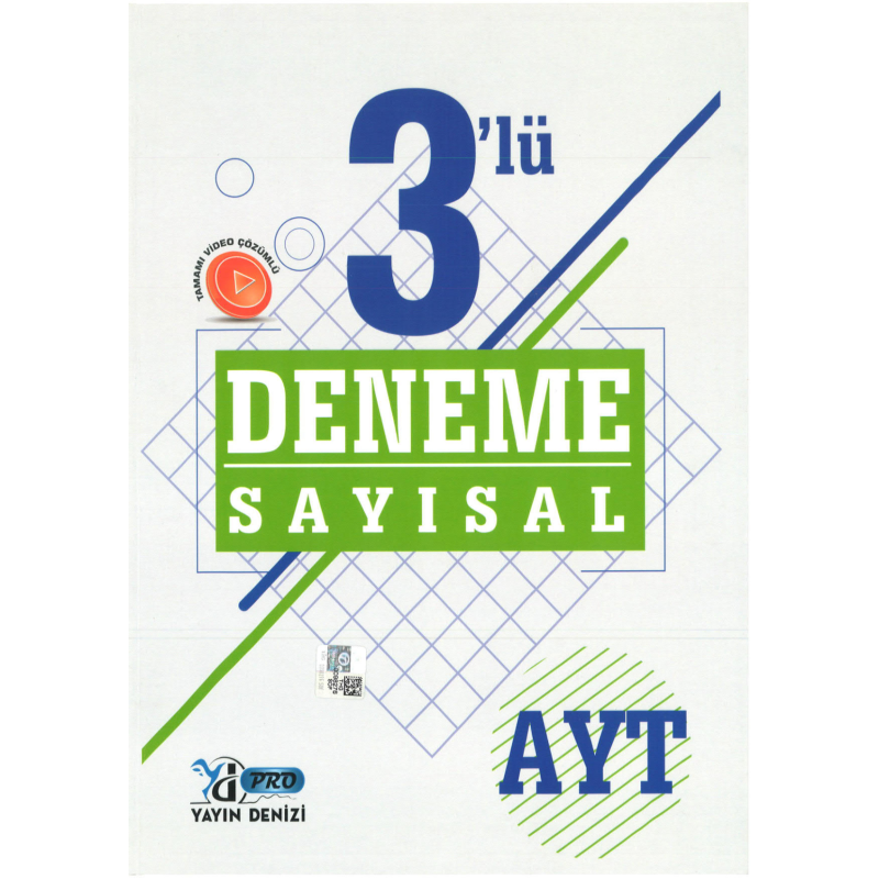 AYT Sayısal 3 lü Deneme Video Çözümlü