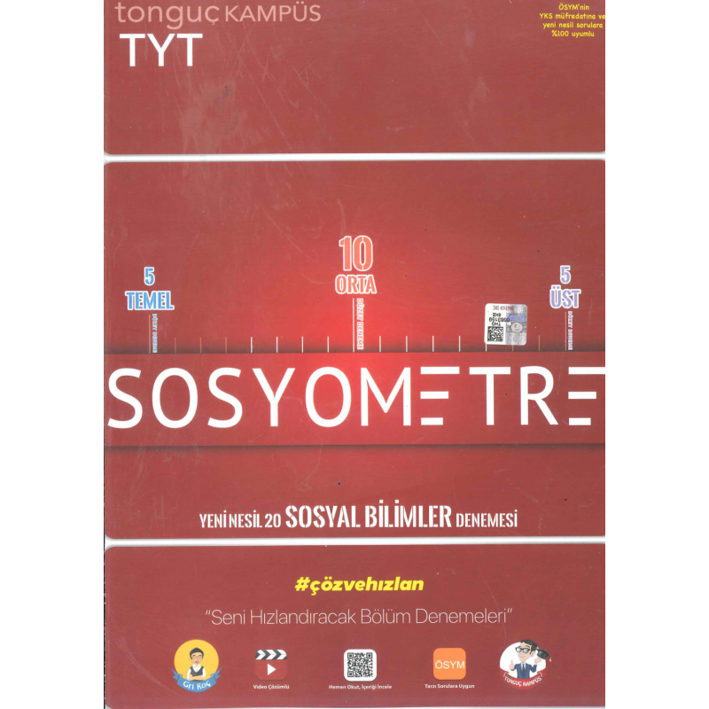 TYT Sosyometre 20 li Deneme