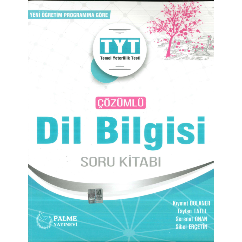 TYT Dil Bilgisi Çözümlü Soru Bankası Palme Yayınevi