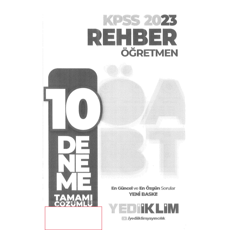 10 DENEME TAMAMI ÇÖZÜMLÜ