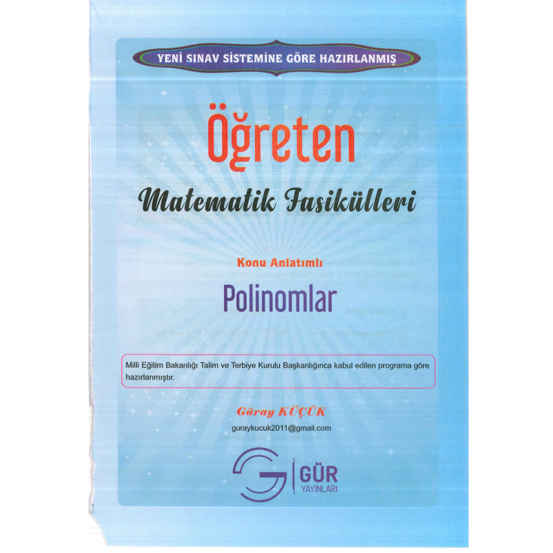 TYT-AYT ÖĞRETEN MATEMATİK POLİNOMLAR KONU ANLATIMLI