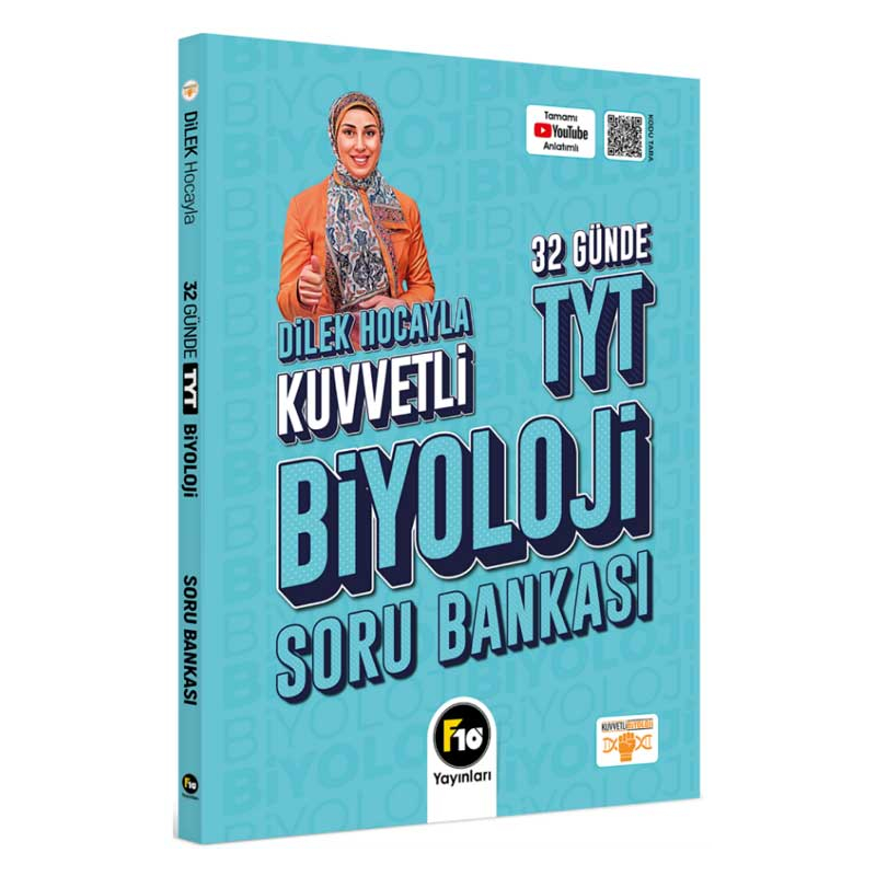 Dilek Hocayla 32 Günde TYT Biyoloji Soru Bankası