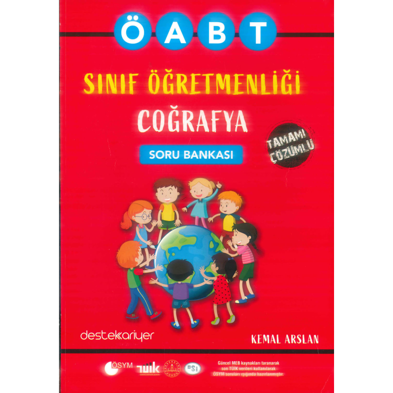SINIF ÖĞRETMENLİĞİ COĞRAFYA SORU BANKASI ÇÖZÜMLÜ