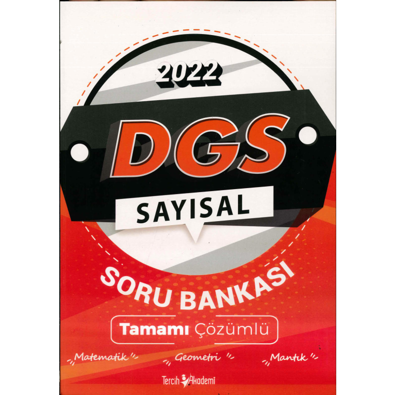 DGS SAYISAL TAMAMI ÇÖZÜMLÜ SORU BANKASI