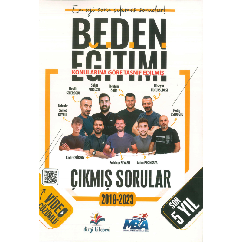 BEDEN EĞİTİMİ KONULARINA GÖRE TASNİF EDİLMİŞ 2019-2023 ÇIKMIŞ SORULAR VİDEO ÇÖZÜMLÜ