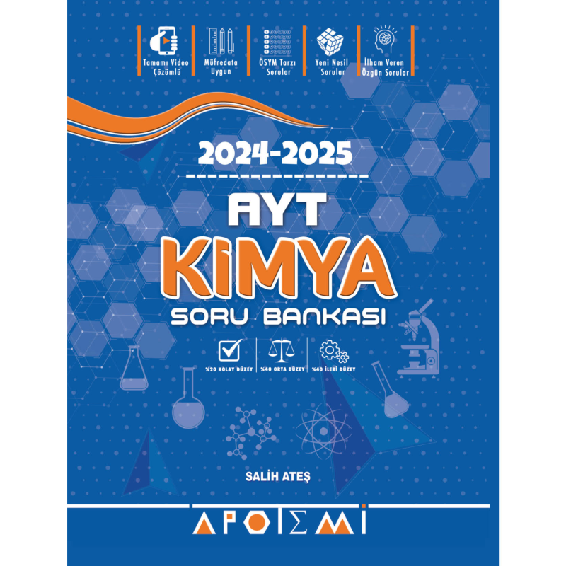AYT Kimya Soru Bankası Apotemi Yayınları