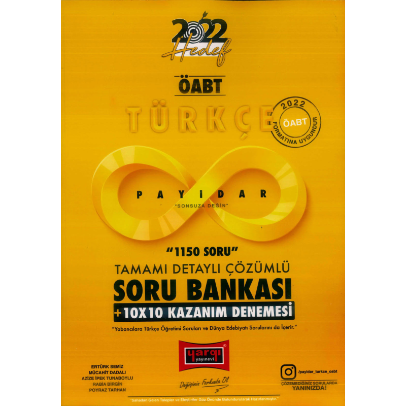 TÜRKÇE PAYİDAR 115O TAMAMI ÇÖZÜMLÜ SORU BANKASI