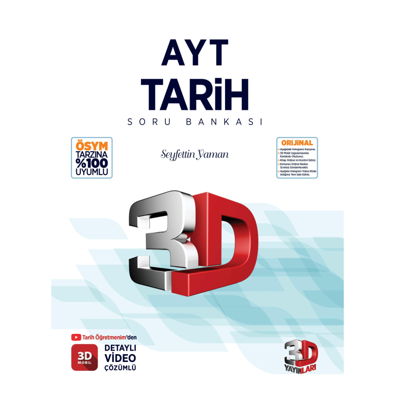 3D AYT TARİH SORU BANKASI
