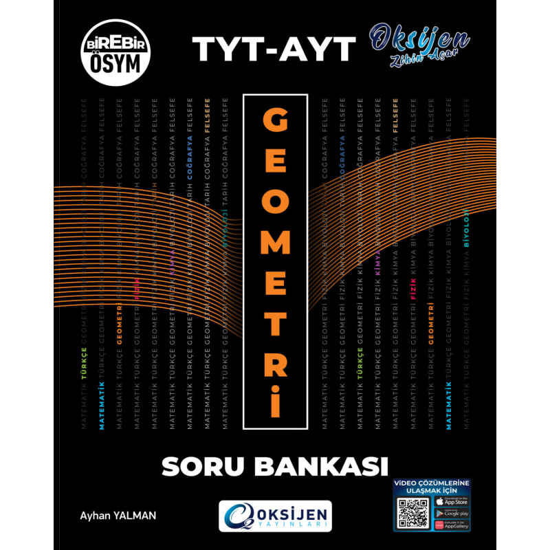 TYT-AYT Geometri Soru Bankası Oksijen Yayınları