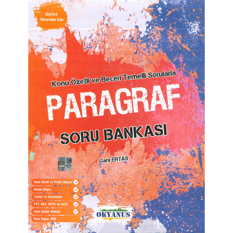 TYT-AYT PARAGRAF SORU BANKASI KONU ÖZETLİ ÇÖZÜMLÜ