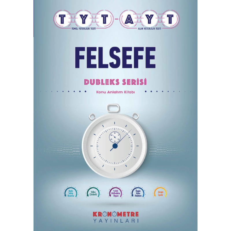 Tyt-Ayt Felsefe Dubleks Serisi Konu Anlatım Kitabı
