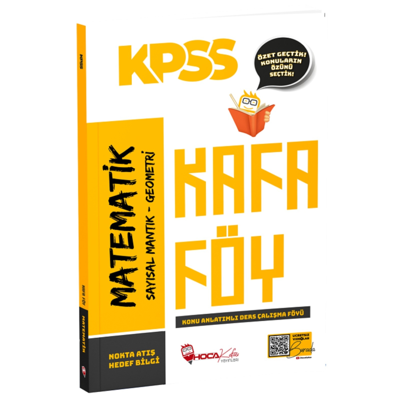 KPSS Matematik Konu Anlatımlı Kafa Föy Hoca Kafası