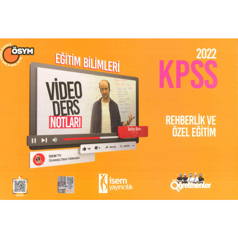 REHBERLİK VE ÖZEL EĞİTİM V. DERS NOTU