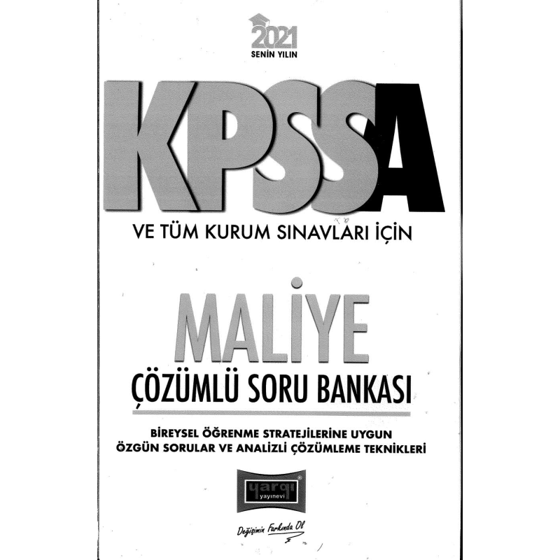 MALİYE ÇÖZÜMLÜ SORU BANKASI 2022