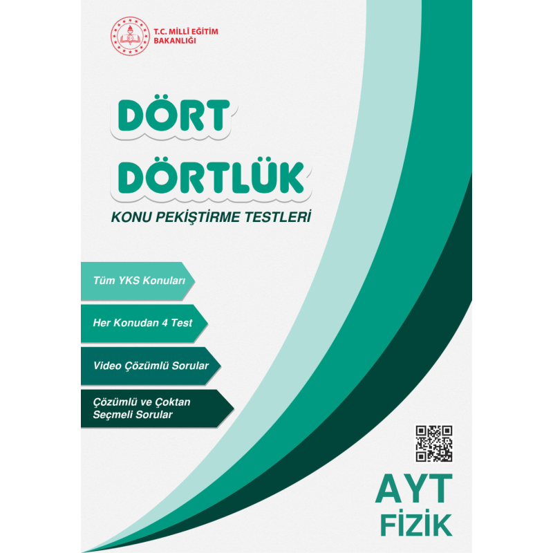 Dört Dörtlük Konu Pekiştirme Testleri AYT Fizik