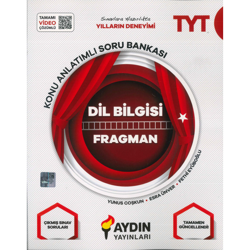 TYT Dil Bilgisi Soru Bankası Aydın Yayınları