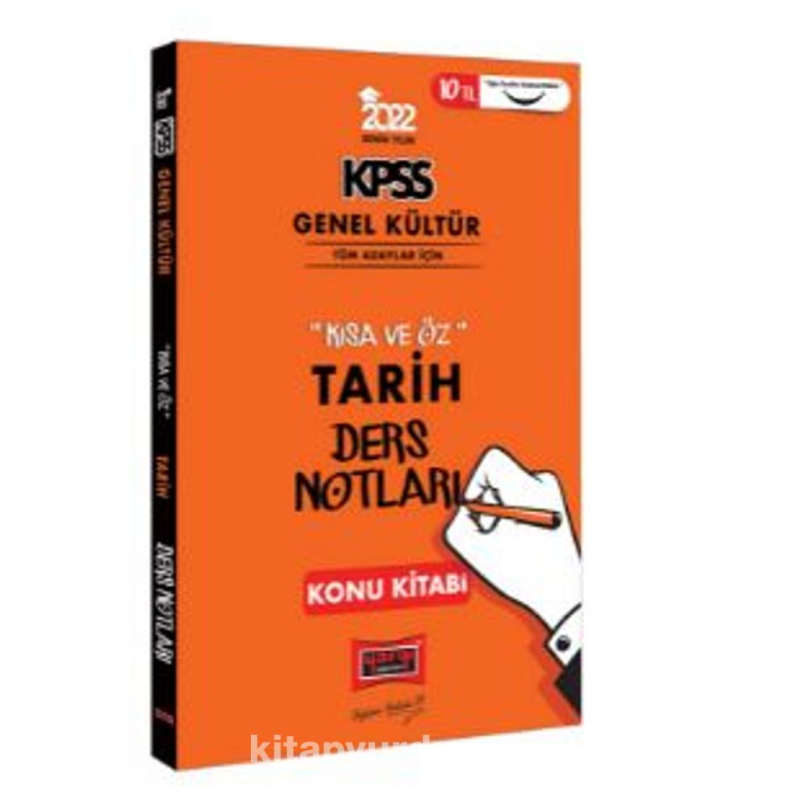 KPSS Tarih Kısa ve Öz Ders Notları Konu Kitabı