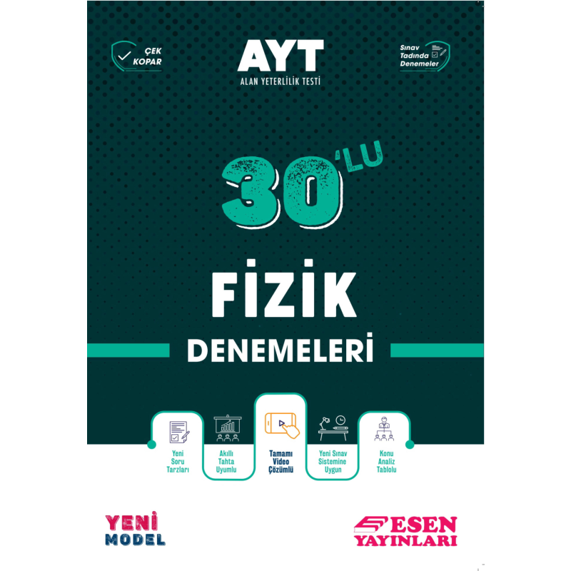 AYT 30'lu Fizik Denemeleri