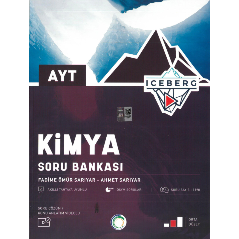 AYT ICEBERG Kimya Soru Bankası Orta Düzey