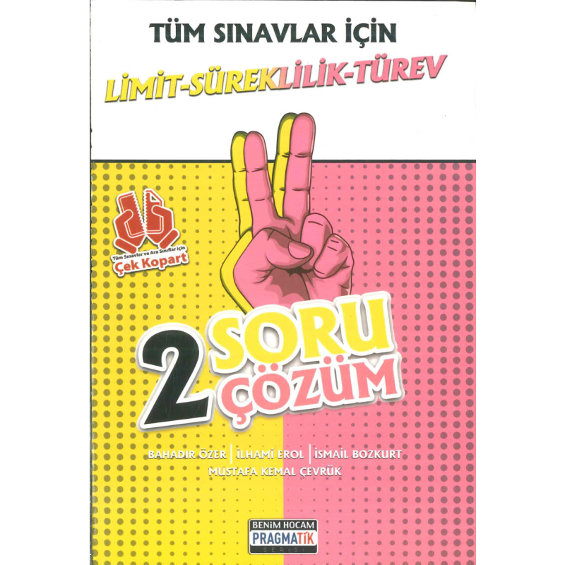 LİMİT SÜREKLİLİK TÜREV 2 SORU 2 ÇÖZÜM FASİKÜL