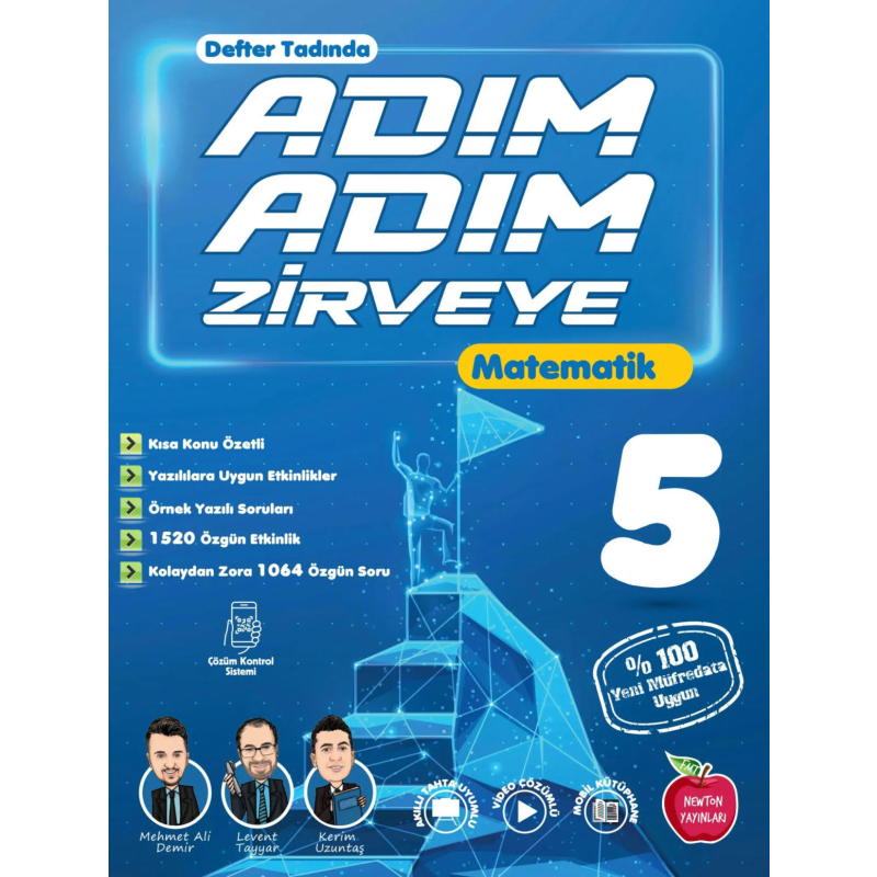 5. Sınıf Matematik Adım Adım Zirveye Newton Yayınları