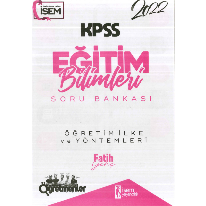 ÖĞRETİM İLKE VE YÖNTEMLERİ SORU BANKASI