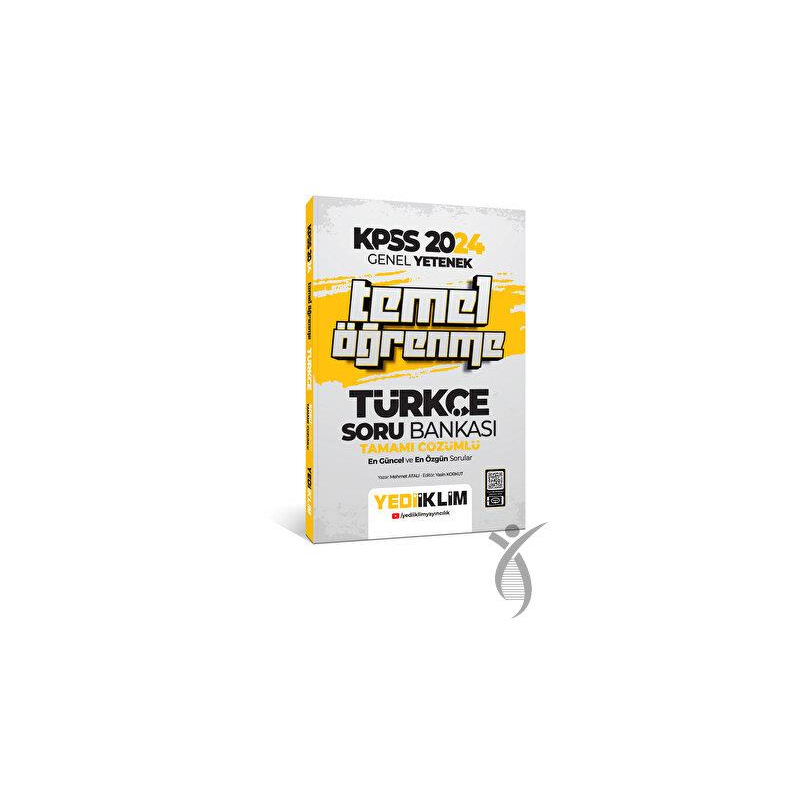 Türkçe Temel Öğrenme Tamamı Çözümlü Soru Bankası