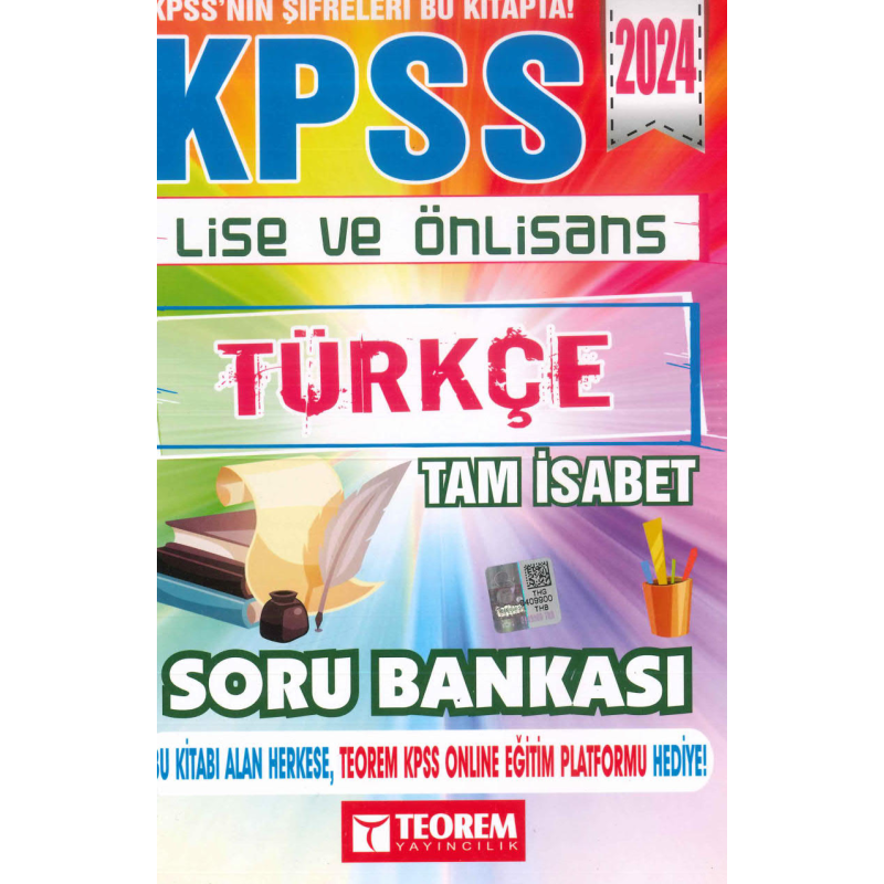 TÜRKÇE TAM İASEBET SORU BANKASI