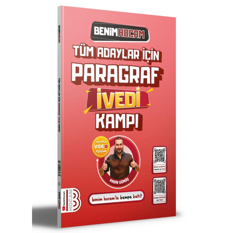 Tüm Adaylar İçin Paragraf İvedi Kampı Benim Hocam Yayınları