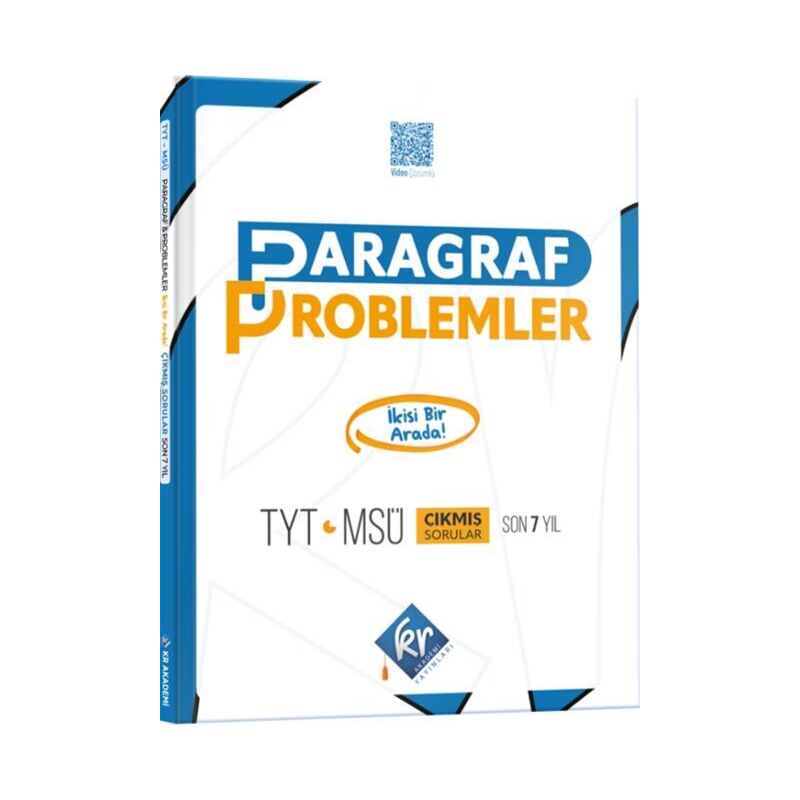 TYT-MSÜ Paragraf Problemler Son 7 Yıl Çıkmış Sorular KR Akademi Yayınları