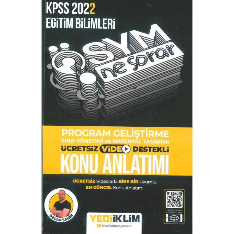 ÖSYM NE SORAR PROGRAM GELİŞTİRME SINIF MATERYAL KONU ANLATIMI