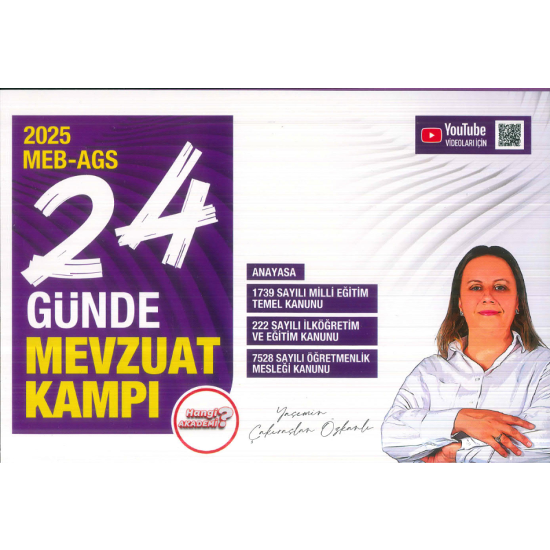 2025 MEB AGS 24 Günde Mevzuat Bilgisi Kampı Hangi KPSS