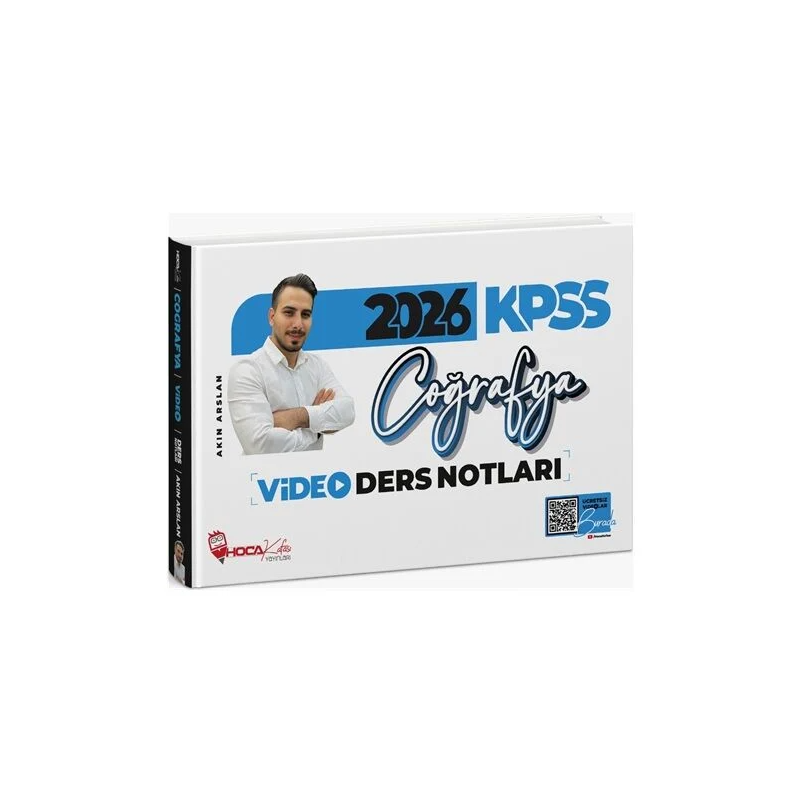 2026 KPSS Coğrafya Video Ders Notları Akın Arslan Hoca Kafası Yayınları