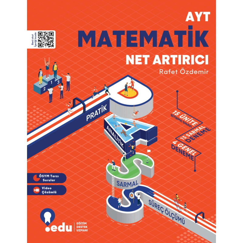 AYT Matematik Net Artırıcı PASS Edu Yayınları