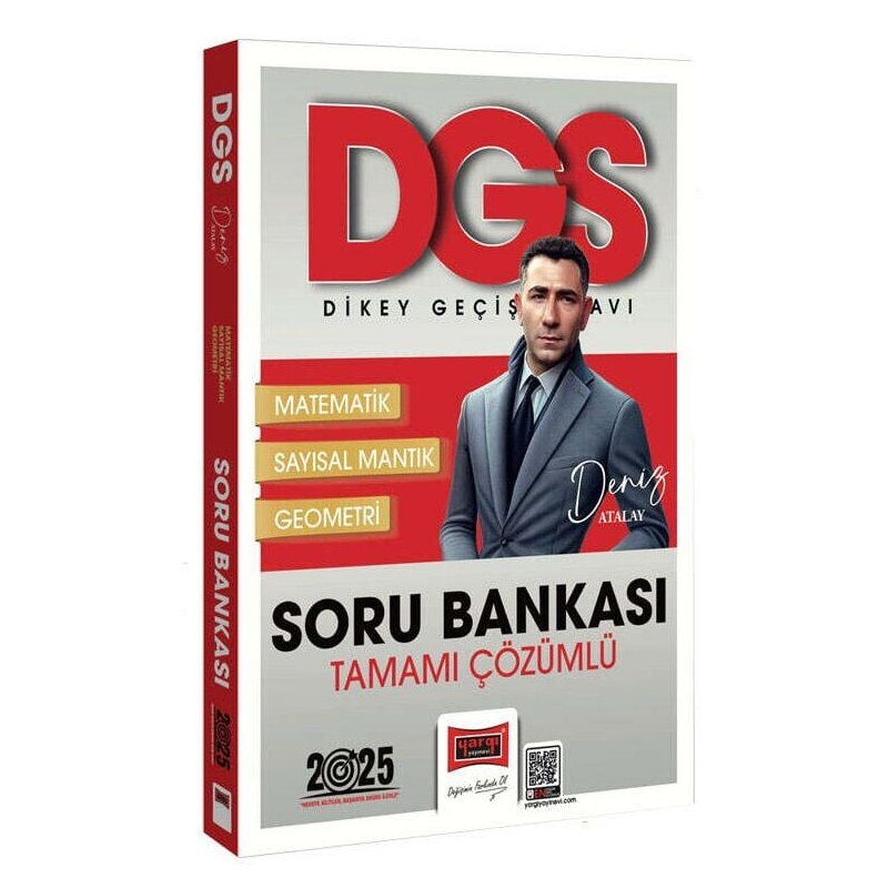 2025 DGS Matematik Geometri Sayısal Mantık Tamamı Çözümlü Soru Bankası Yargı Yayınları
