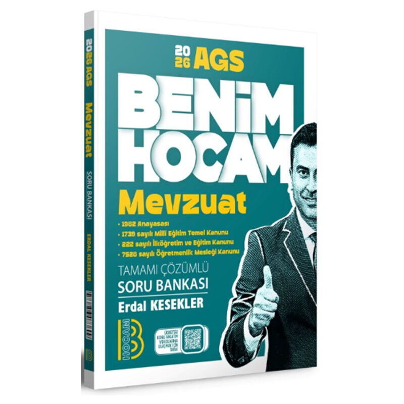 2026 KPSS AGS Mevzuat Tamamı Çözümlü Soru Bankası Benim Hocam Yayınları
