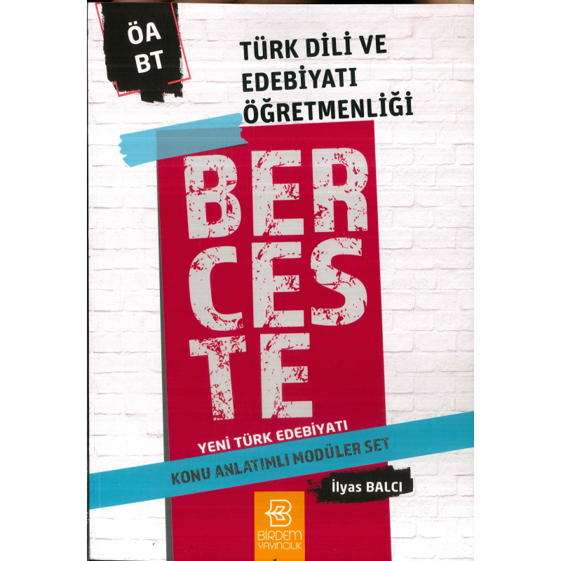 BERCESTE YENİ TÜRK EDEBİYATI KONU ANLATIMLI MODÜLER SET