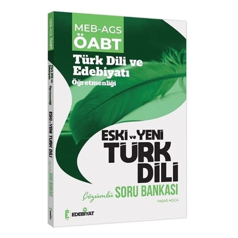 ÖABT Türk Dili Edebiyatı Eski ve Yeni Türk Dili Soru Bankası Edebiyat TV Yayınları