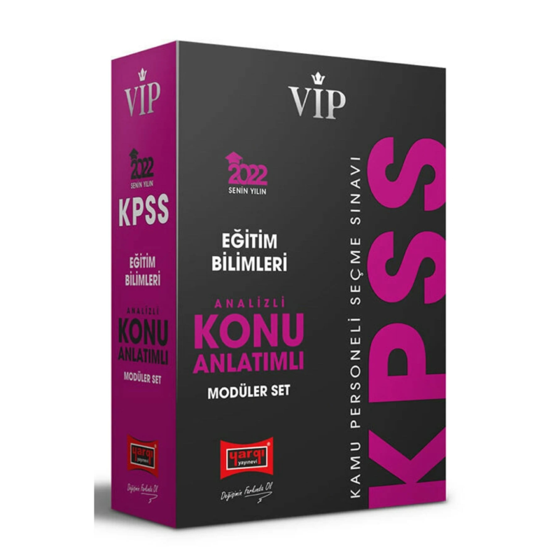 2022 VİP KPSS ÖĞRETİM YÖNTEM VE TEKNİKLERİ KONU ANLATIMI