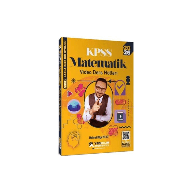 2026 KPSS Matematik Atölye Video Ders Notları Mehmet Bilge Yıldız Yediiklim Yayınları