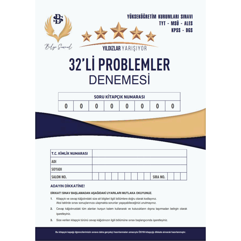 PROBLEMLER DENEMESİ 32*12