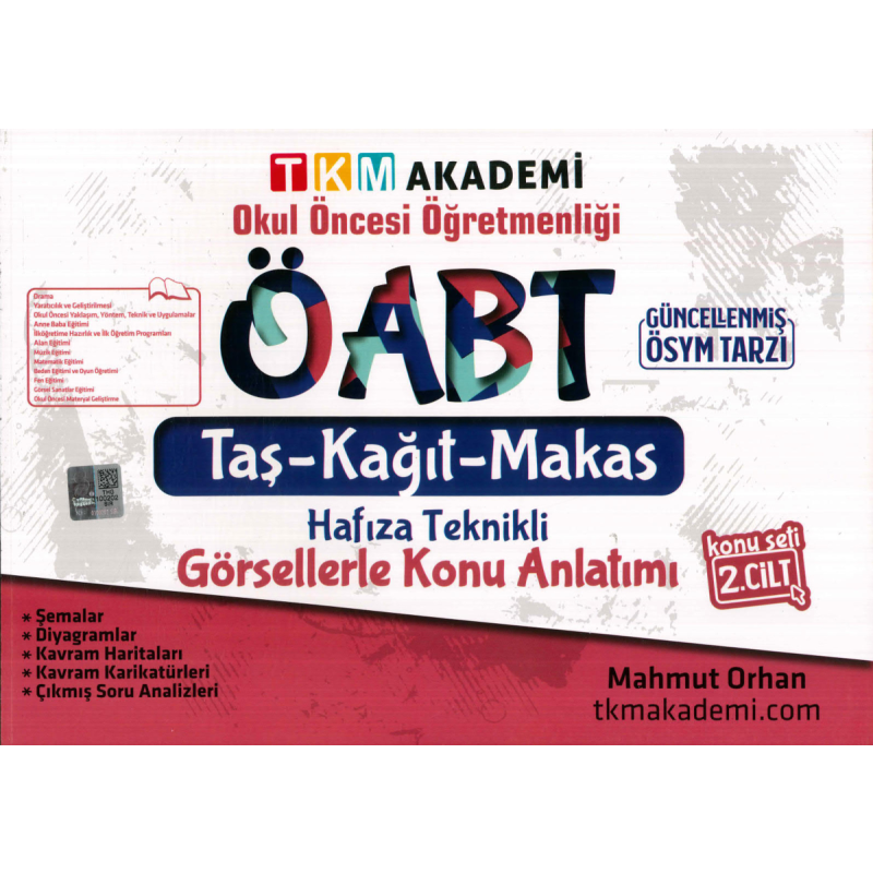 TAŞ-KAĞIT-MAKAS HAFIZA TEKNİKLİ GÖRSELLERLE KONU ANLATIMLI 2. CİLT